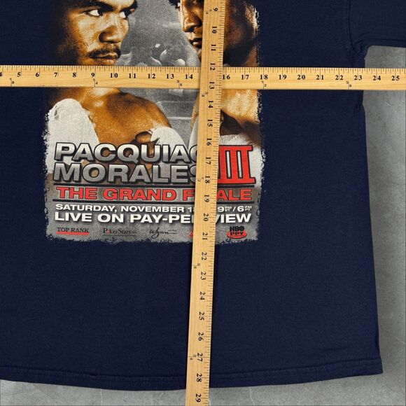 Vintage Y2K Pacquiao Vs. Morales III The Grand Finale Boxing Fight 2006 - XL - Picture 5 of 6
